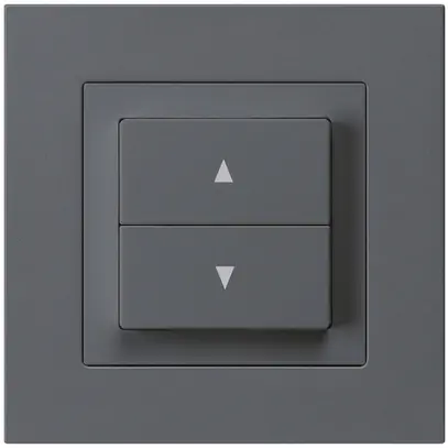 Interrupteur pour stores ENC kallysto.pro avec 2 touches an bornes enfichables 