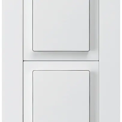 Combinaison ENC kallysto.trend grd.I-I verticale poussoir+interr.S3 blanc 