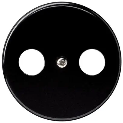 Disque frontal basico pour TV-R noir Ø58mm 