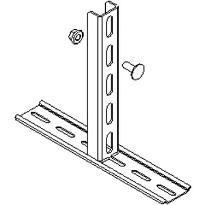 Parte scorrevole Lanz 100/400 galvanizzata 