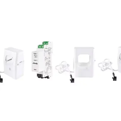 Shelly Pro 3EM, contatore di energia, interfaccia AddOn, 3x400A 