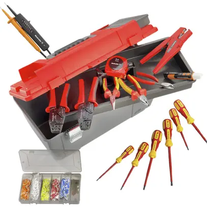 Valigia per utensili Weidmüller RED LINE SET 4, 15 pezzi 