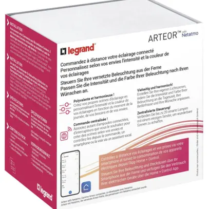 Kit di estensione Legrand Arteor with Netatmo 1×Multicolor 1×3L×2.5mm² 