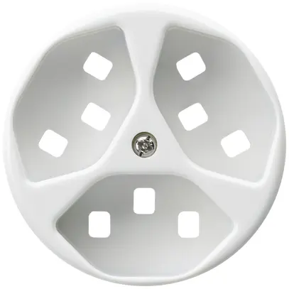 Disco frontale per presa Hager basico 3×tipo 23 H bianco 