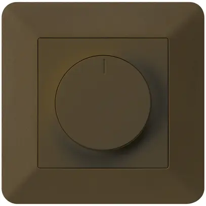 Varialuce universal ENC kallysto.trend taglio di fase con LED marrone 