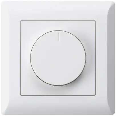 Variatore rotativo stazione secondaria INC Hager kallysto.line bianco 