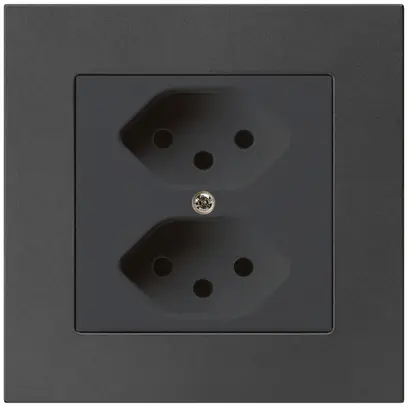 Prise ENC kallysto.pro 2×T13 noir 