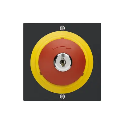 Contatto rota.c.chiave kallysto ARRESTO DI EMERGENZA nero 