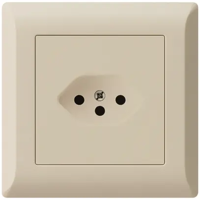 Presa INC kallysto.line T13 beige con protezione bambini 