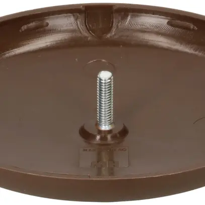 Rosace de plafond MH avec vis M4 Ø95×13mm brun 