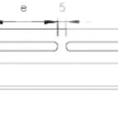 Bande de fente Bettermann 30×3mm zinguée à chaud par immersion 