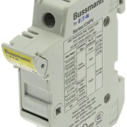 Porte-fusible AMD ETN 2L 32A 1000VDC 10×38mm 