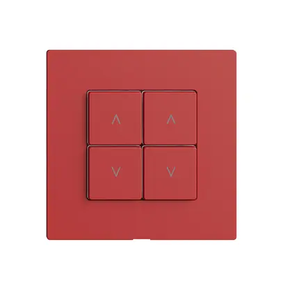 Interruttore tapparelle 2K/4T Edue Wiser berry 