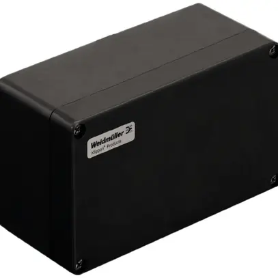 Boîtier en polyester Ex Weidmüller POK 220×120×90mm fibres de verre gris argenté 