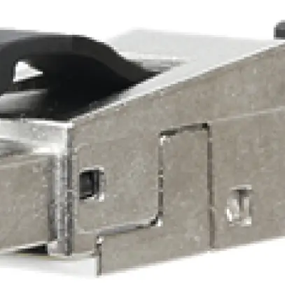 Fiche RJ45 cat.6A blindé assemblage sur le terrain IP20 