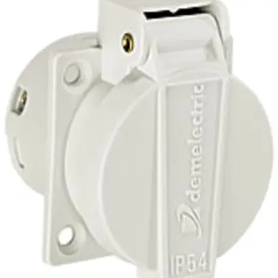 EB-Steckdose Typ15 grau 