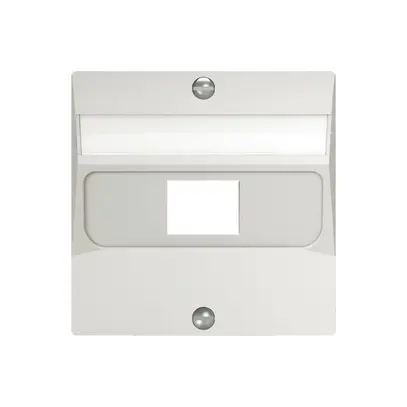 Placca frontale SIDUS bianco 