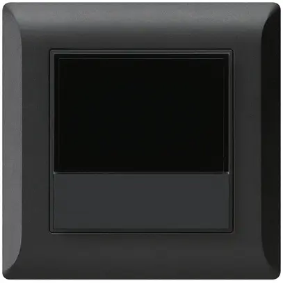 Thermostat d'ambiance ENC kallysto.line KNX s/e-link avec touches noir 