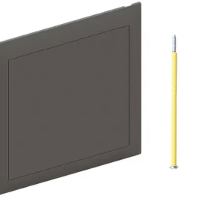 Coperchio ad innesto AGRO grigio scuro 130×130mm con fissaggio centrale 