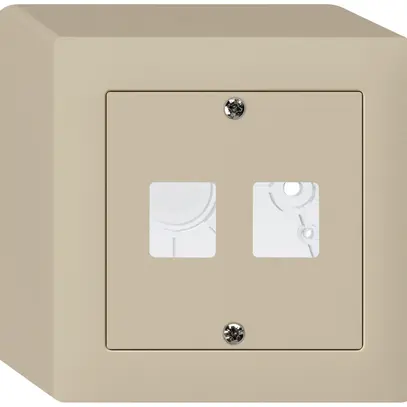 Kit frontal AP kallysto Q pour 2 modules beige 