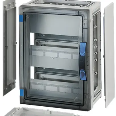 Tableau de distribution AP Hensel 2 rangées, 276×366×186mm 