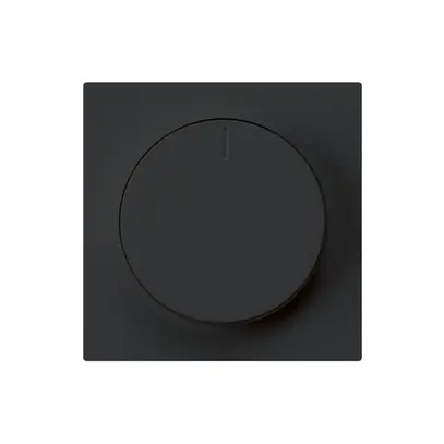 Variateur universel kallysto A coupure de phase ascendante avec LED noir 