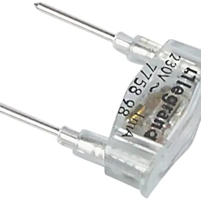 Lampada di ricambio 230V 1 marrone arancione 