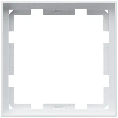 Quadro frontale KNX Hager kallysto per termostato bianco 