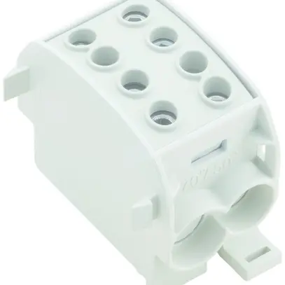 Bloc répartiteur Weidmüller WPD 103 2×70/2×50 1L connexion à vis TS35 gris 