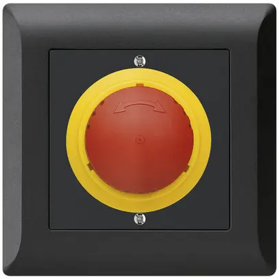 Contact pivotant ENC kallysto.line ARRÊT D'URGENCE noir 