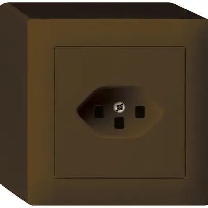 Presa AP kallysto T23 marrone con morsetti ad innesto 