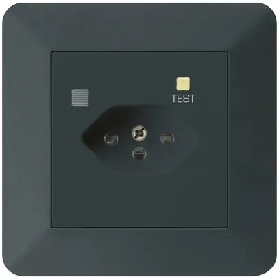 Presa INC KTR T13 FI 30mA nero 