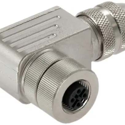 Fiche Weidmüller SAIBW prise coudée à visser M12 0.75mm² 6…8mm 4L blindée 