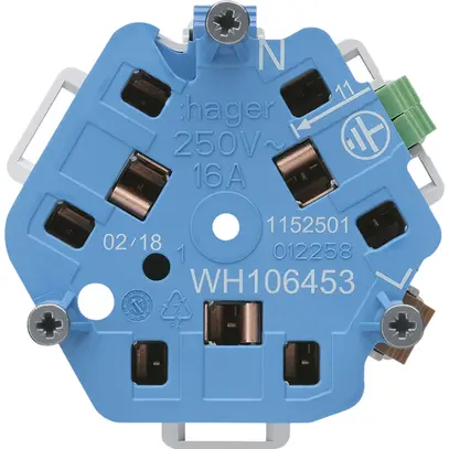 Intérieur pour prise Hager 3×T13/23 E 