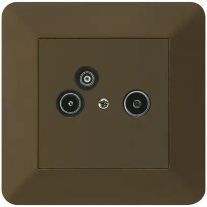 UP-Antennendose R/TV-Daten kallysto.trend 2GHz 19db braun 