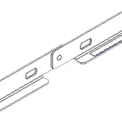 Raccordo articolato Lanz per multicanale a lunga campata 60mm A4 