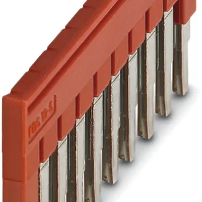 Steckbrücke 5mm 10L rot CLIPLINE 