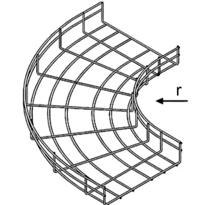 Coude à grille Lanz 60×100mm 