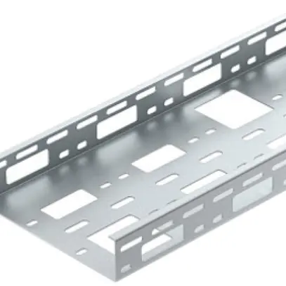 Petit canal Bettermann AZK perforé 50×200×3000mm zingué à chaud par immersion 