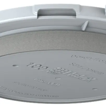 Frontteil HaloX 100 für Sichtbeton Deckenausschnitt Ø100mm 