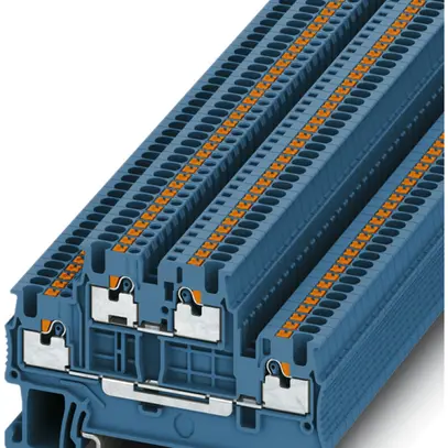 Doppelstockklemme CLIPLINE 0.14…1.5mm² blau 