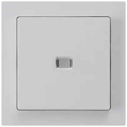 Pulsante luminoso INC kallysto A-R/2P grigio chiaro 