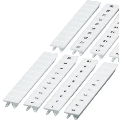 Nastro Zack ZB 1…10 bianco siglatura longitudinale 10 cartellini 5mm 