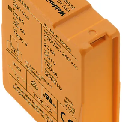 Scaricatore di ricambio Weidmüller VPU AC II 0 300/50 Y 