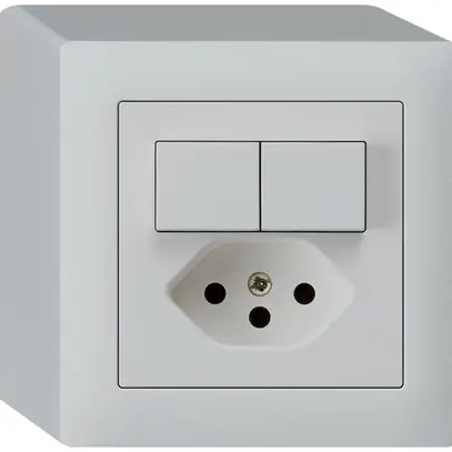 Combinaison AP 1/3+3/1P+T13 gris clair kallysto 