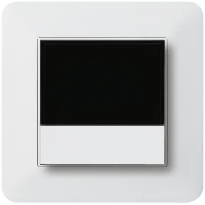 Termostato ambiente INC kallysto.trend KNX s/e-link con tasto bianco 