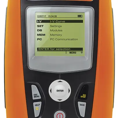 Analyseur de performance de pointe/courbes caractéristiques I-U Optec 