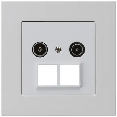 Presa antenna INC R/TV HMS kallysto.pro 19dB grigio chiaro 