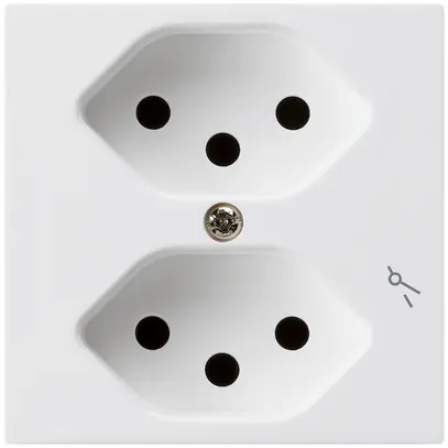 Presa INC kallysto 2×T13/1 bianco 