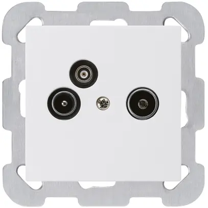 UP-Antennendose R/TV-Daten kallysto B 19dB weiss 